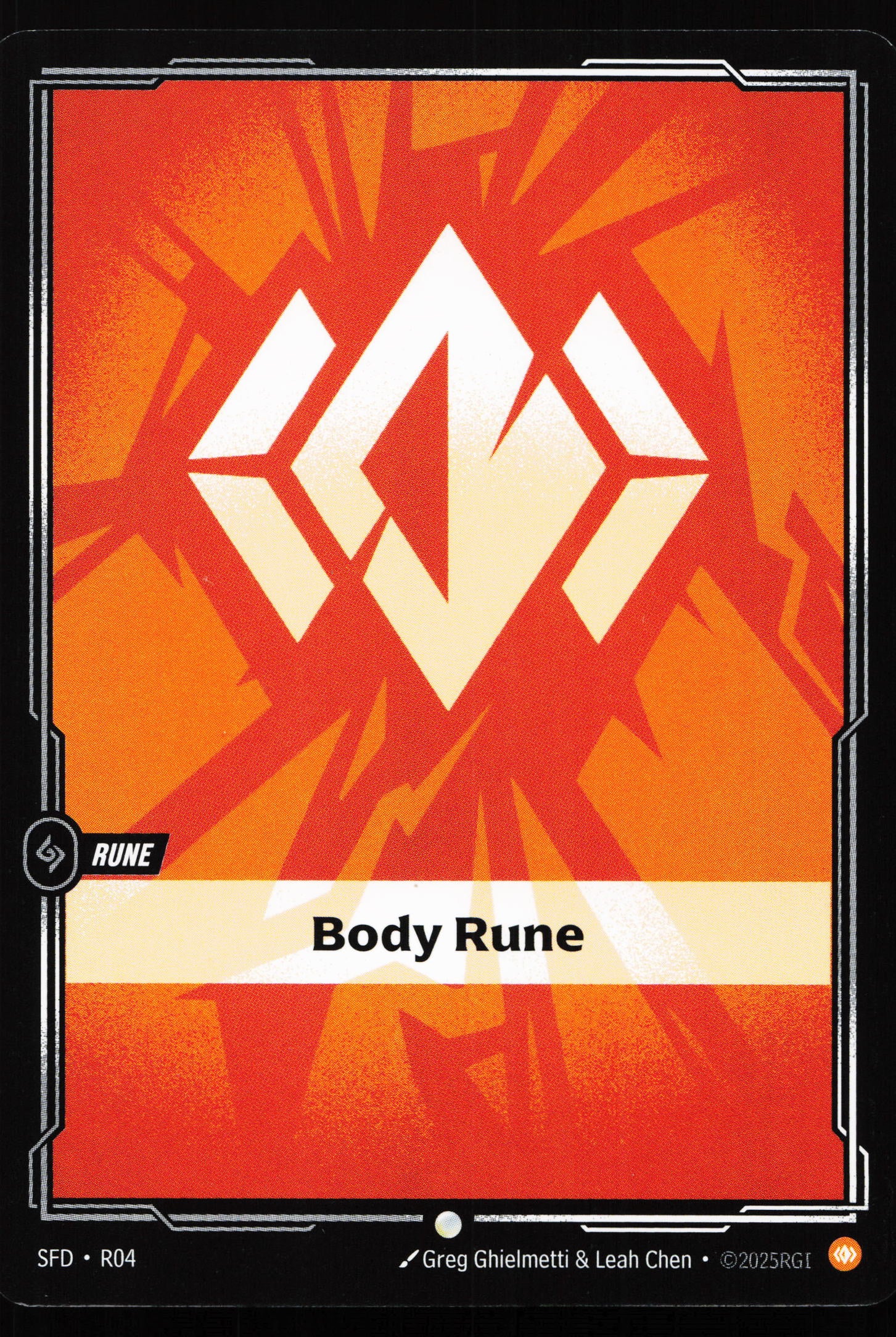 Riftbound Spiritforged - R04 Body Rune Common