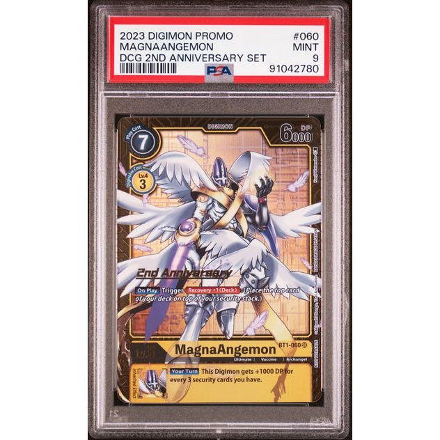 Digimon Card Game - Magnaangemon BT1-061 (2nd Anniversary Set Promo) - Digimon Card Game - Magnaangemon BT1-061 (2nd Anniversary Set Promo) -