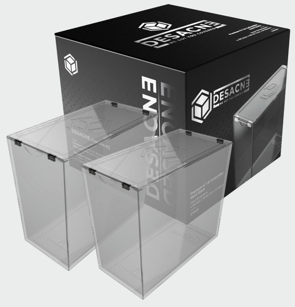 Desacne Premium Elite Trainer Box Hard Stack Protector 2 Pack