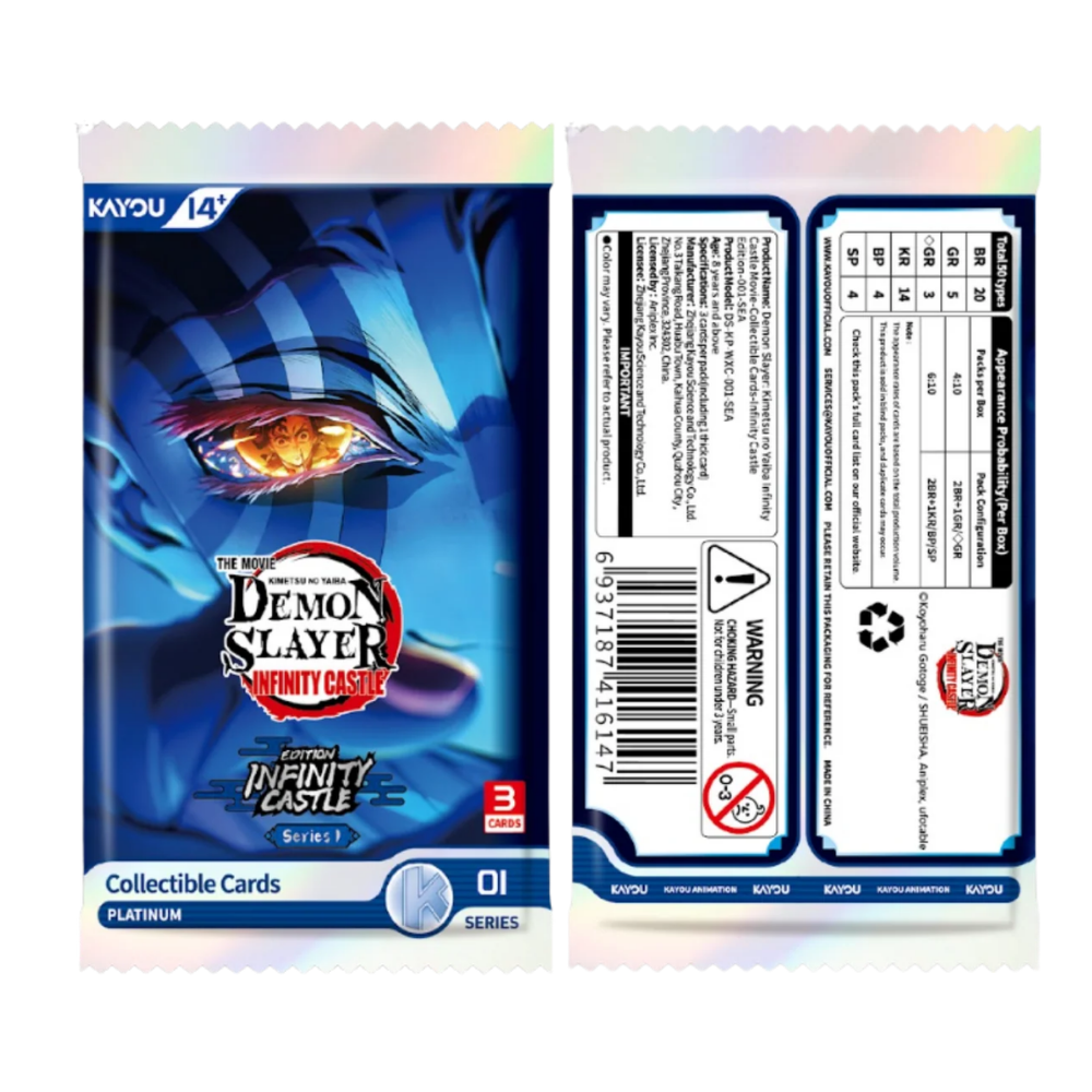 2026 Kayou Demon Slayer Infinity Castle Series 1 Box