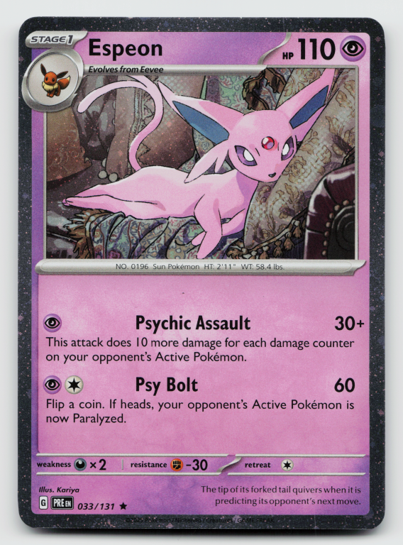 Scarlet & Violet Prismatic Evolutions
