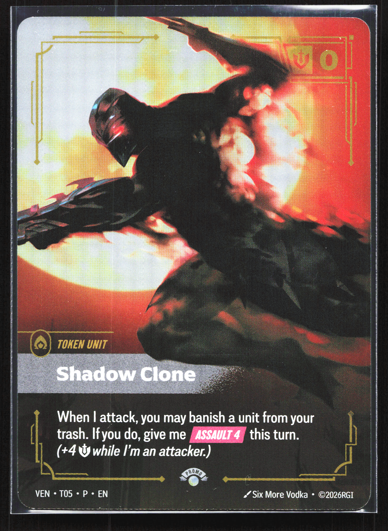 Riftbound - Vendetta - T05 // T06 Shadow Clone // Tentacle Foil Token Promo
