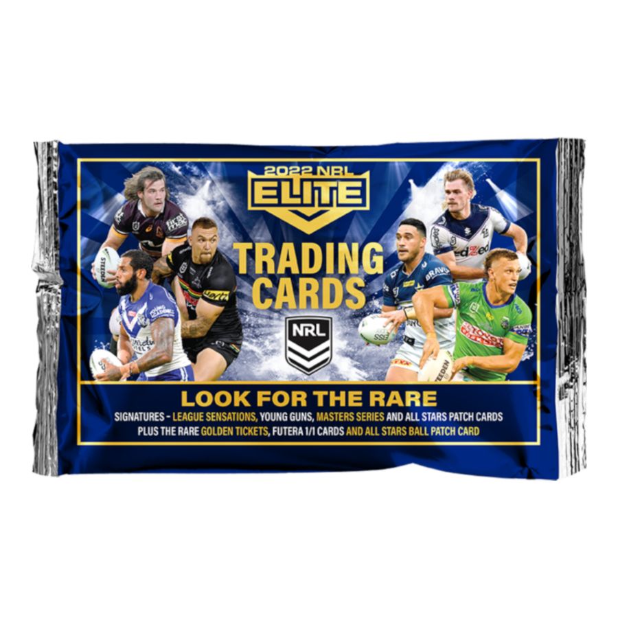 2022 NRL Elite Rugby League Hobby Pack (8 Cards)