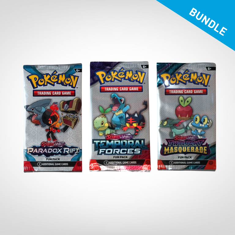 Pokmon TCG: Scarlet & Violet 3-Card Fun Pack Bundle Pokmon TCG: Scarlet & Violet 3-Card Fun Pack Bundle