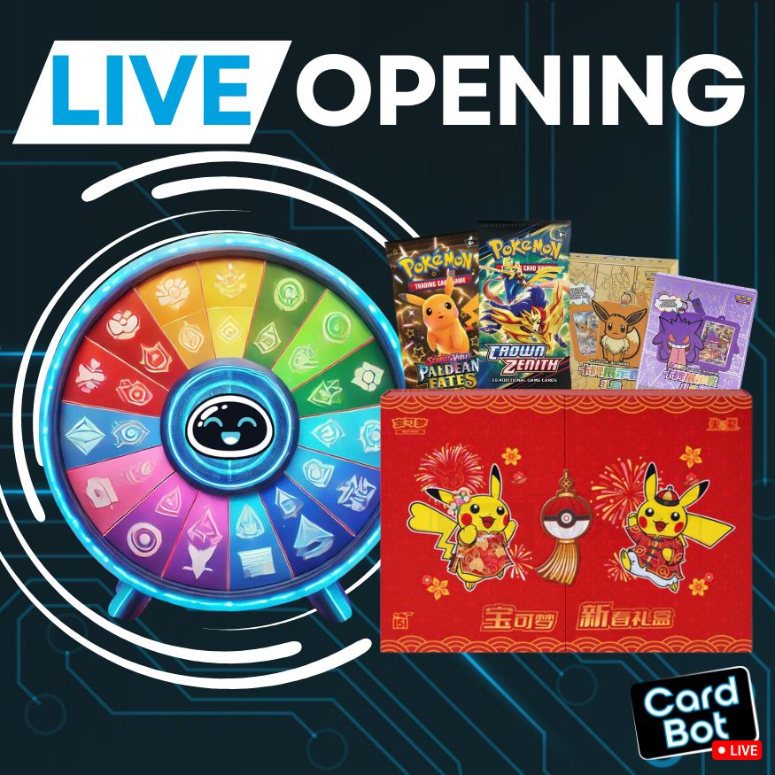 LIVE OPENING - Pokmon Prize Wheel Spin! LIVE OPENING - Pokmon Prize Wheel Spin!