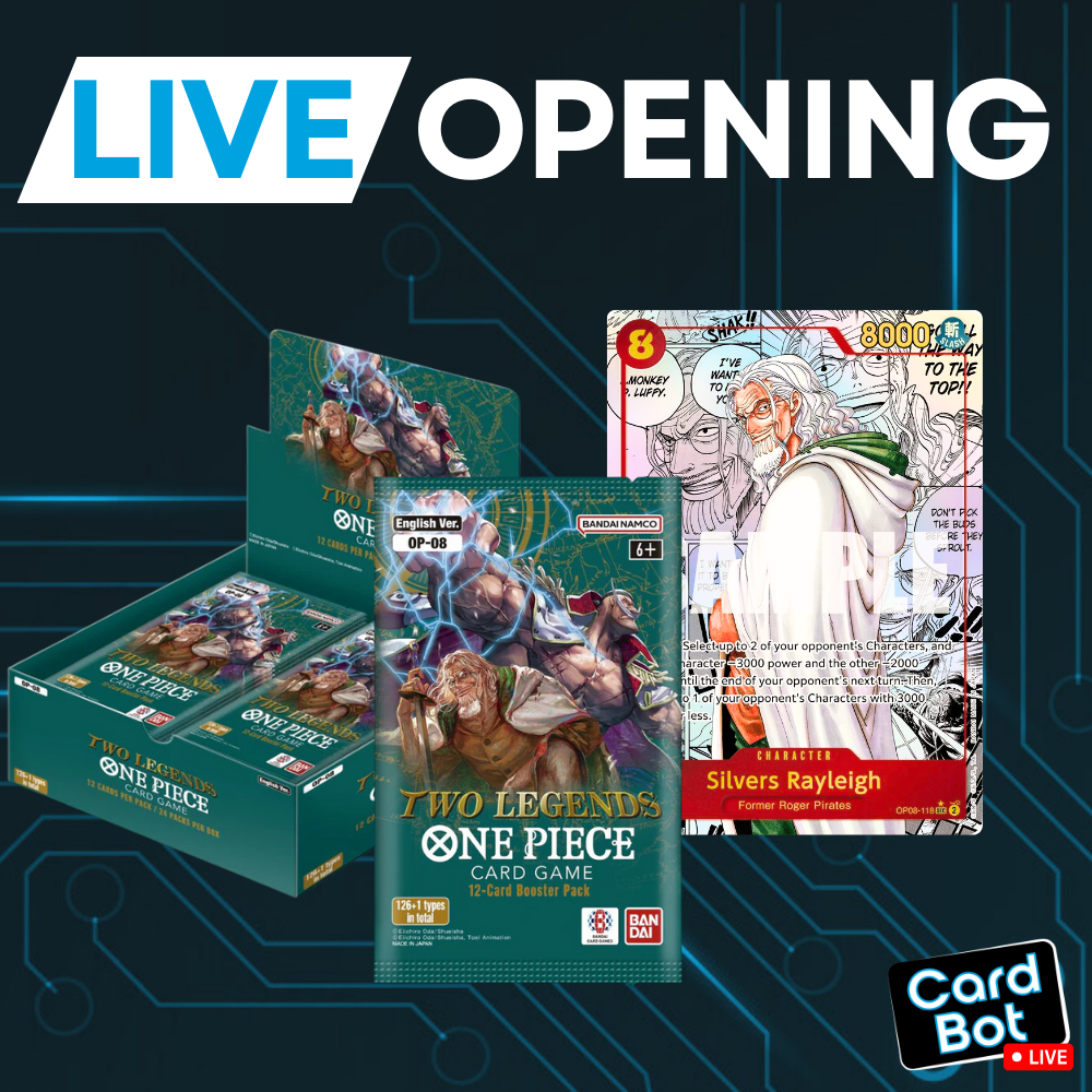 LIVE OPENING - One Piece Card Game OP-08 Two Legends (English) LIVE OPENING - One Piece Card Game OP-08 Two Legends (English)