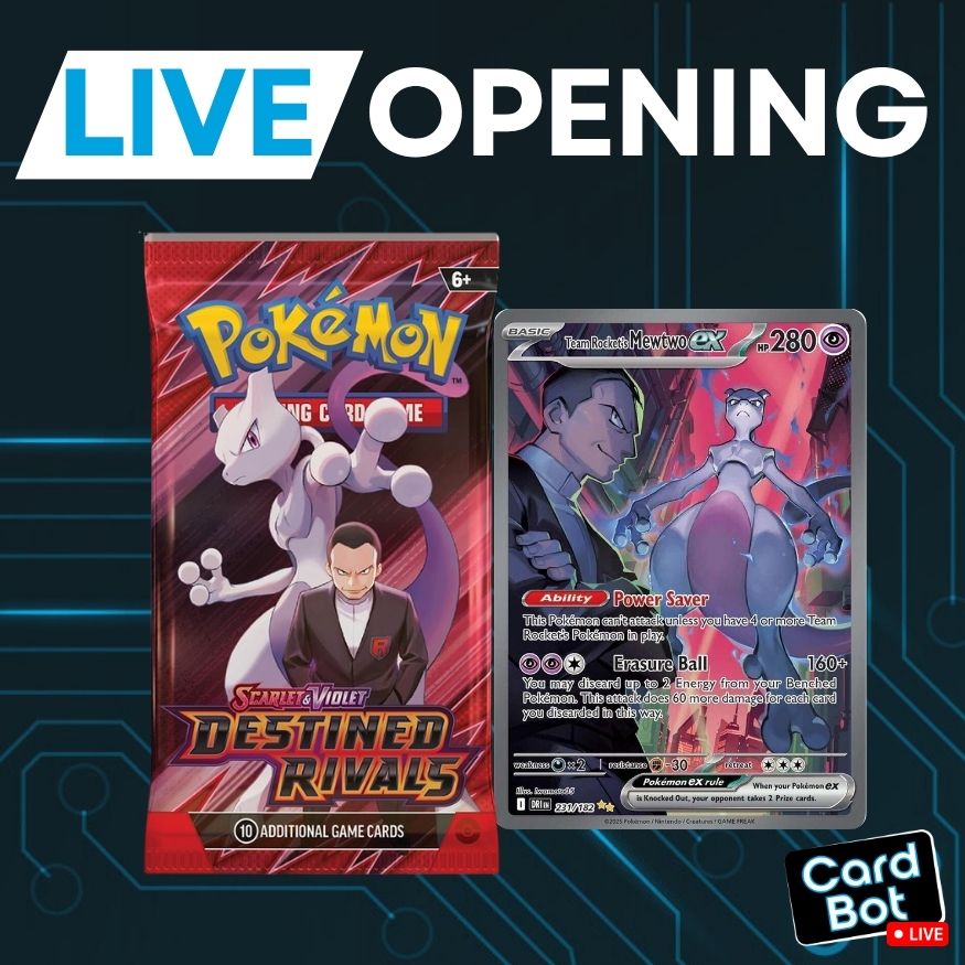 LIVE OPENING - Pokémon TCG Destined Rivals