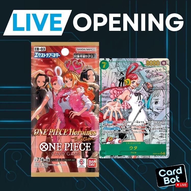 LIVE OPENING - One Piece Card Game Heroines Edition EB-03 (Japanese) LIVE OPENING - One Piece Card Game Heroines Edition EB-03 (Japanese)