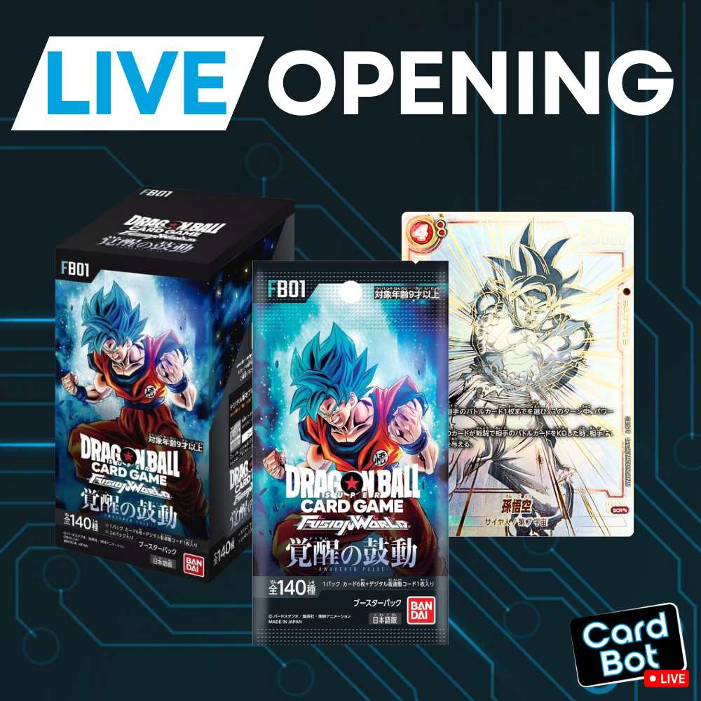 LIVE OPENING - Dragon Ball Super Fusion World Awakened Pulse FB01 (Jap LIVE OPENING - Dragon Ball Super Fusion World Awakened Pulse FB01 (Jap