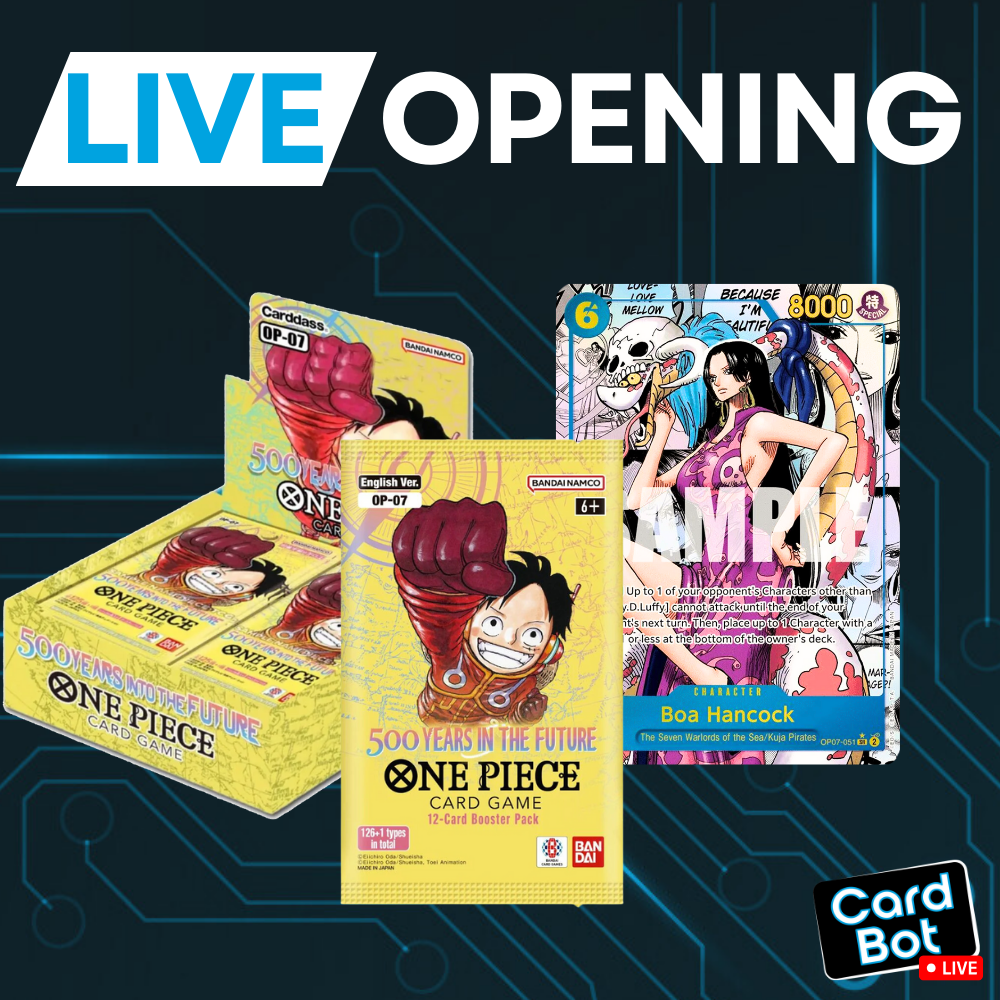 LIVE OPENING - One Piece Card Game OP-07 500 Years In The Future (English)