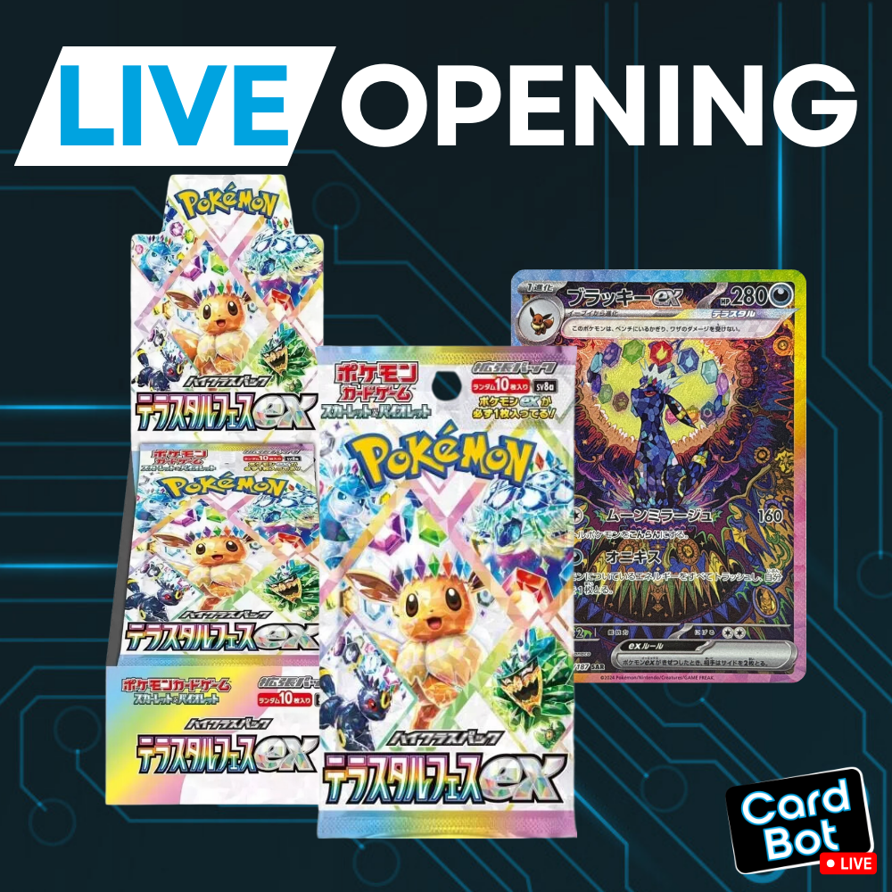 LIVE OPENING - Pokémon TCG Terastal Festival ex (Japanese)