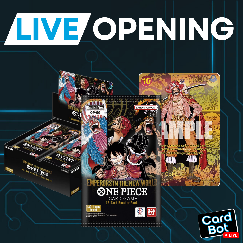 Bandai One Piece Card Game OP-09 - Boîte De 24 Packs (6 Cartes Par Pack) - Nouvel Empereur - Collection Année 2026