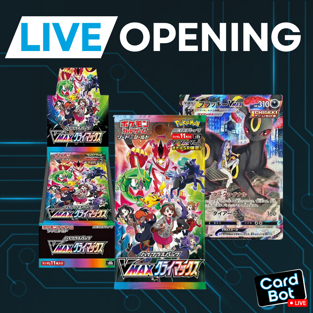 LIVE OPENING - Pokémon TCG VMAX Climax (Japanese)