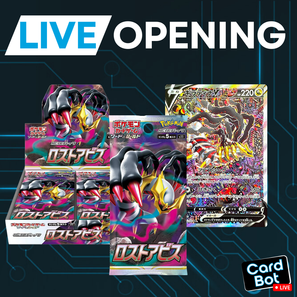 LIVE OPENING - Pokémon TCG Lost Abyss (Japanese)