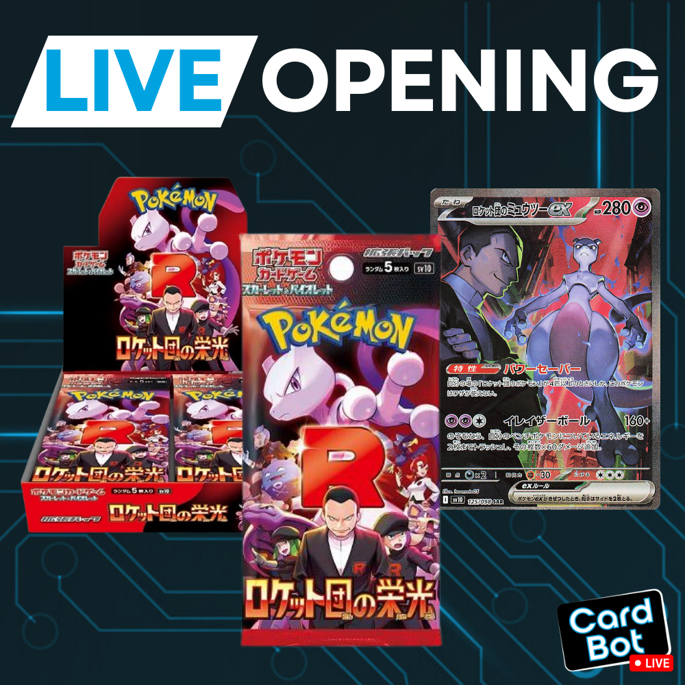 LIVE OPENING - Pokmon TCG The Glory of Team Rocket (Japanese) LIVE OPENING - Pokmon TCG The Glory of Team Rocket (Japanese)