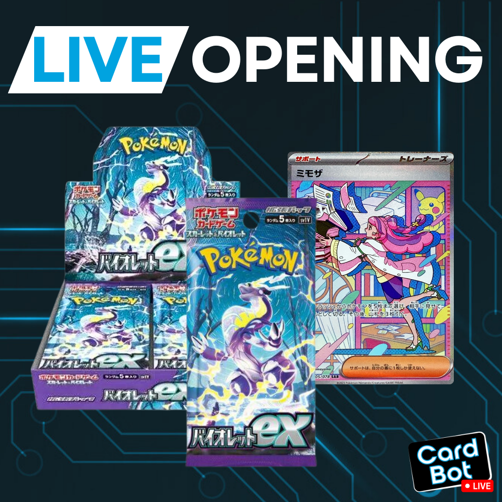 bot for pokemon cards LIVE OPENING
