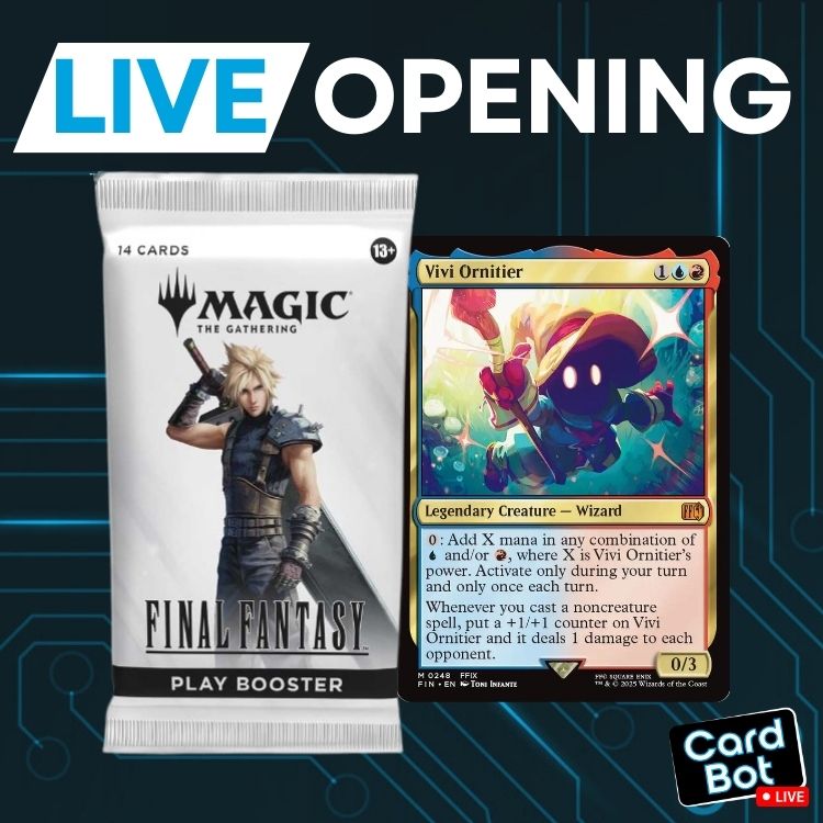 LIVE OPENING - Magic The Gathering Final Fantasy Play Booster Pack
