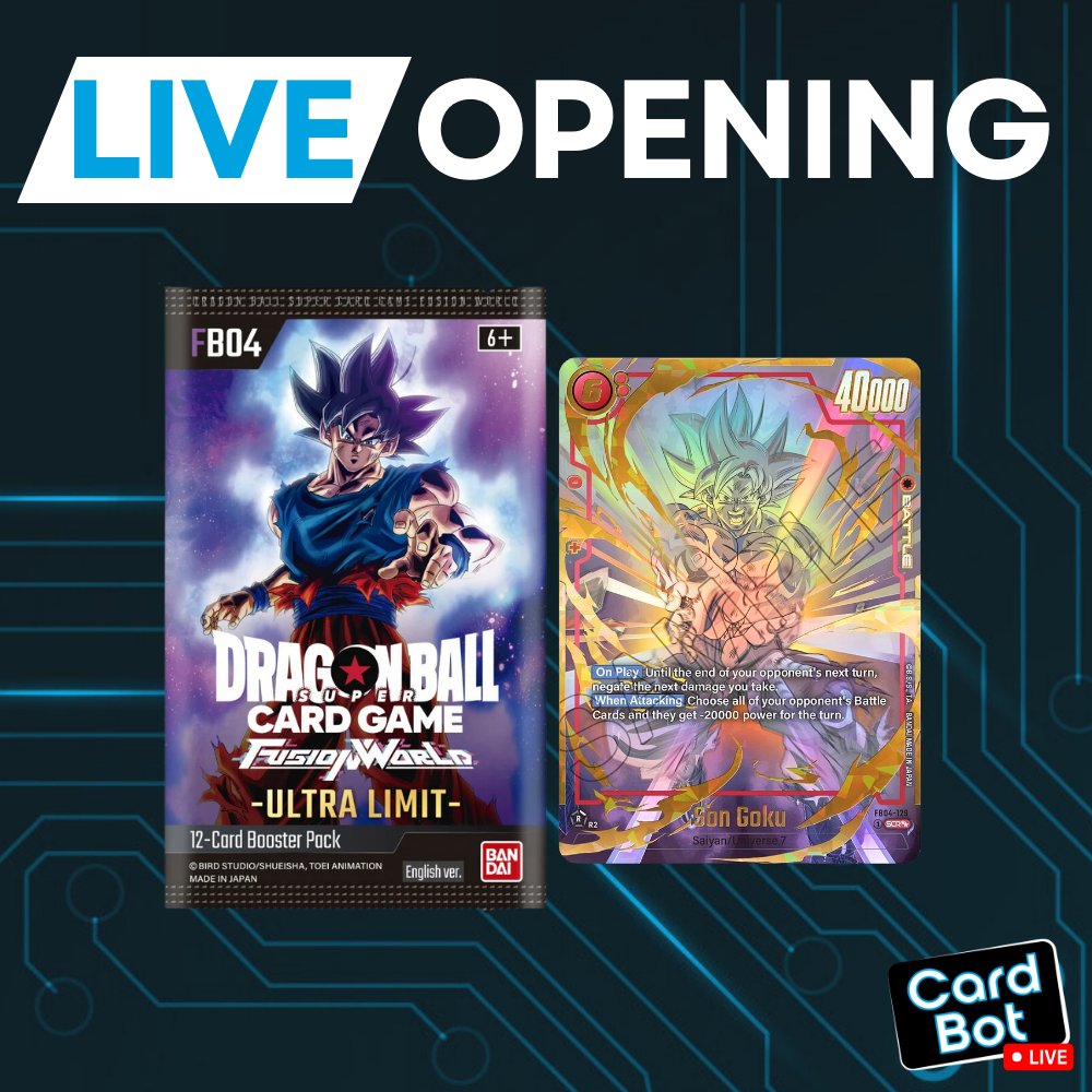 LIVE OPENING - Dragon Ball Super Fusion World FB04 Ultra Limit (EN)