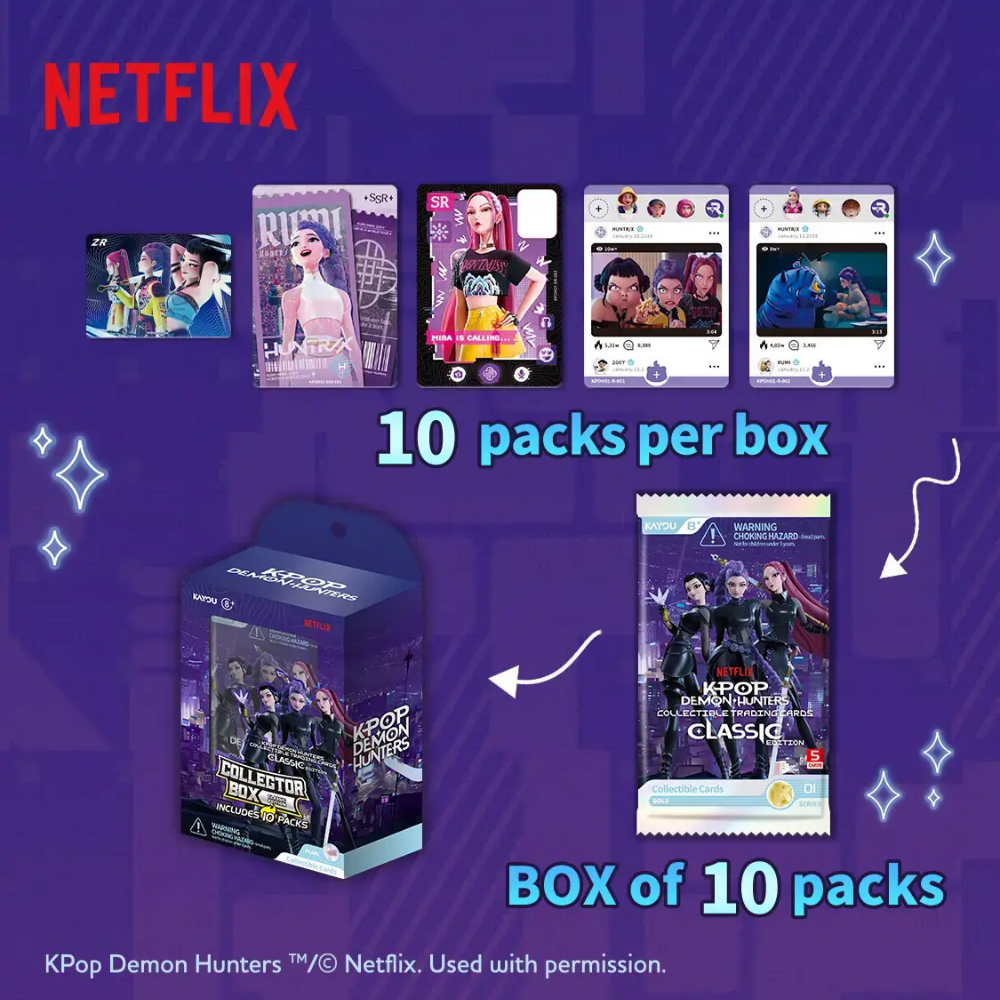 2026 Kayou K-POP Demon Hunters Classic Edition Collector Box - 10 Pack