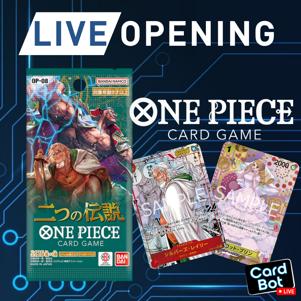 LIVE OPENING - One Piece Card Game OP-07 Booster Pack (Japanese) LIVE OPENING - One Piece Card Game OP-07 Booster Pack (Japanese)