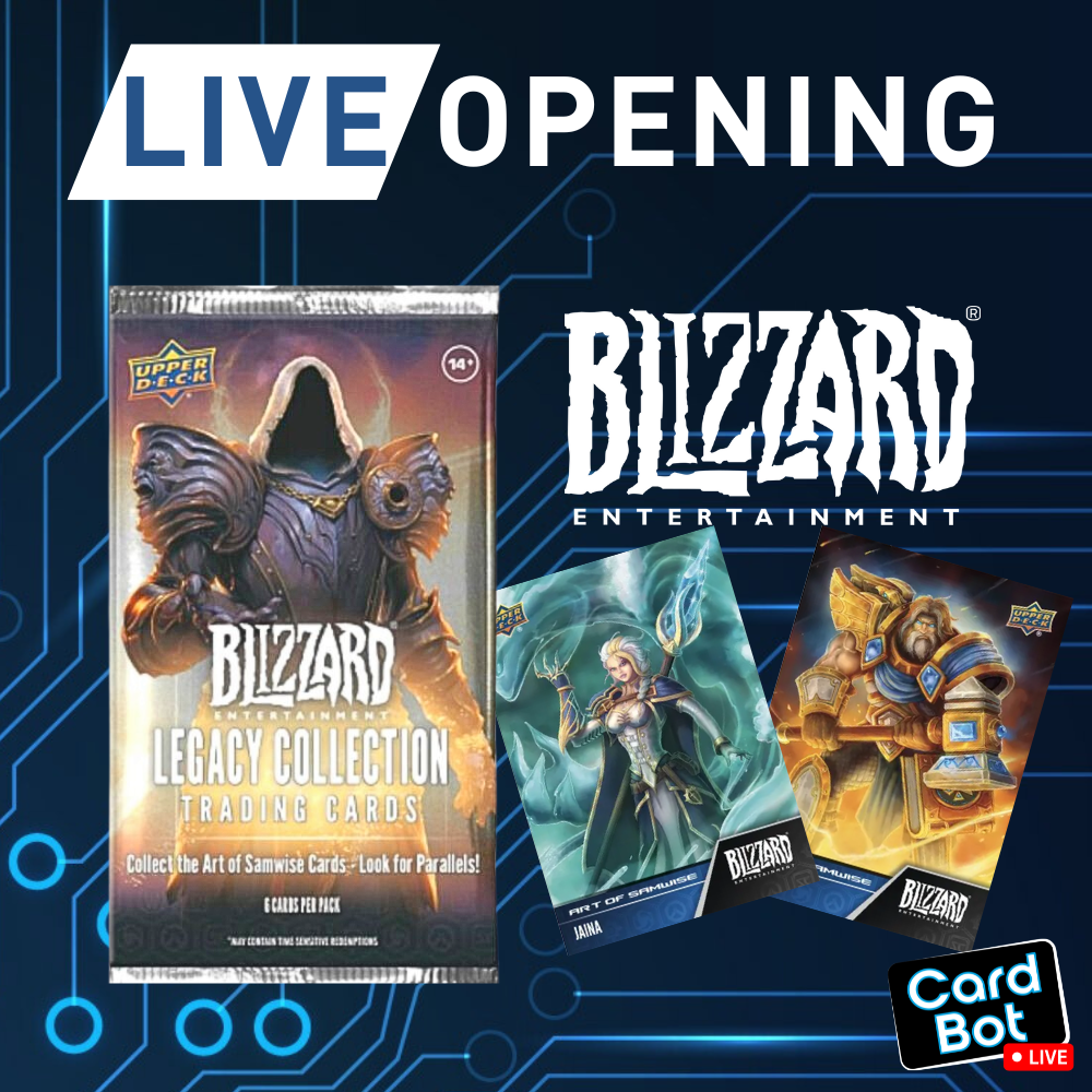 LIVE OPENING - 2023 Blizzard Legacy Collection Hobby Pack (6 Cards)