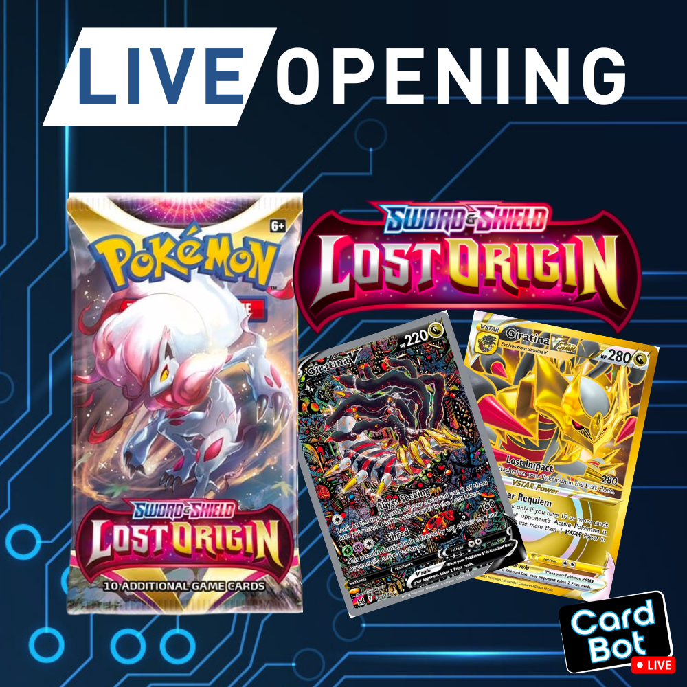 LIVE OPENING - Pokmon TCG Lost Origin Booster Pack LIVE OPENING - Pokmon TCG Lost Origin Booster Pack