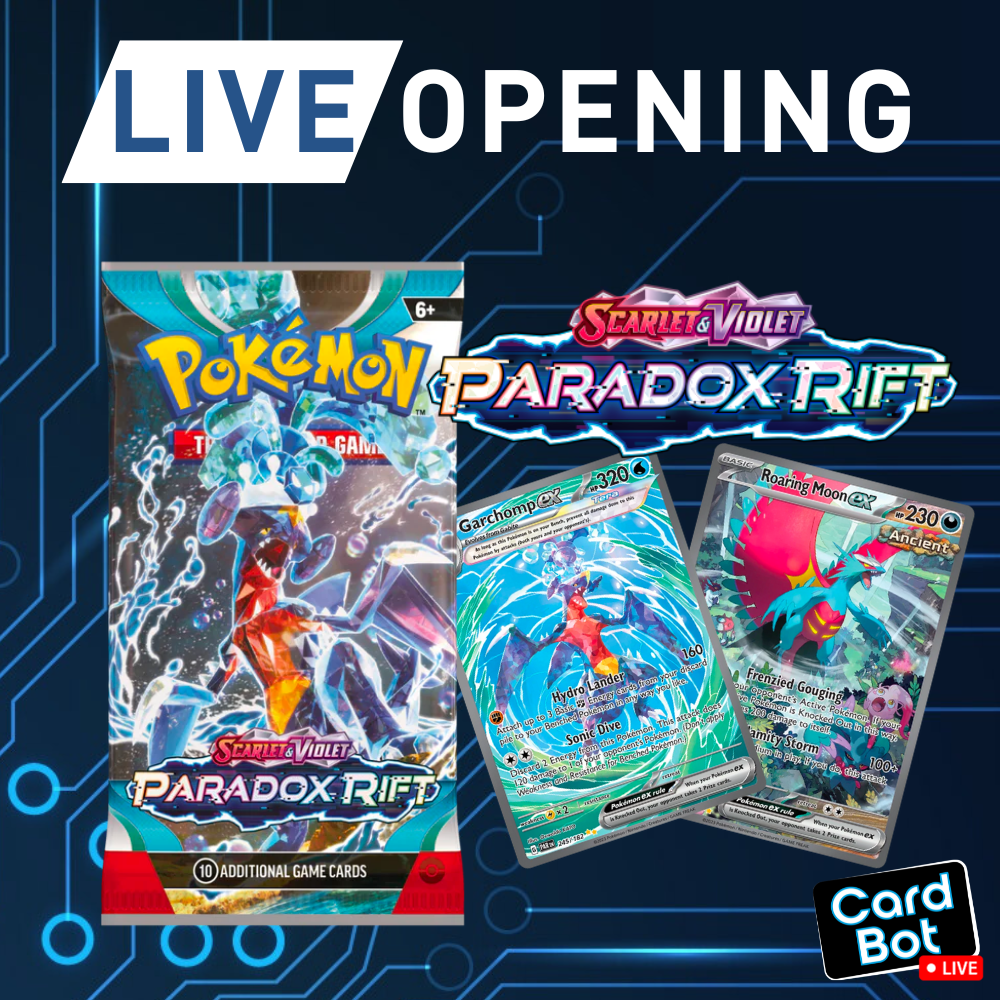 LIVE OPENING - Pokémon TCG Paradox Rift Booster Pack
