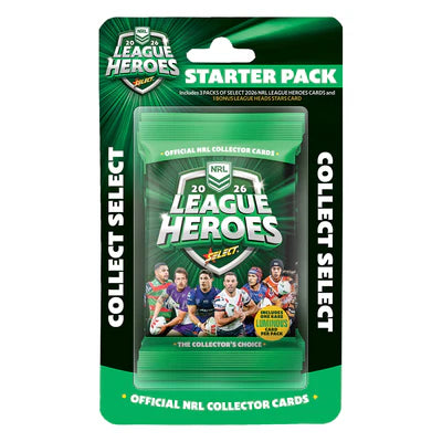 2026 NRL League Heroes Starter Pack
