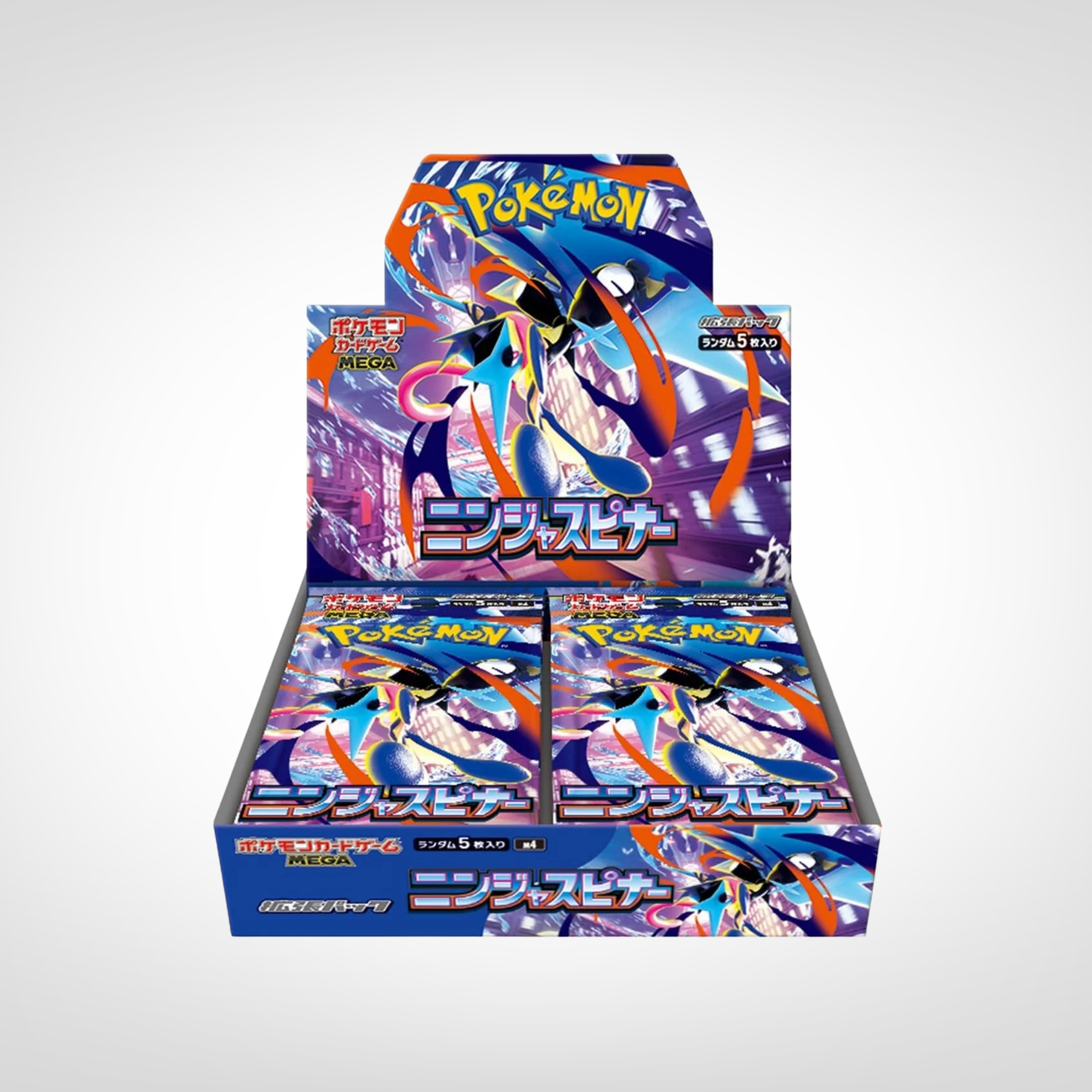 Pokmon TCG: Mega Ninja Spinner M4 Booster Box (Japanese) - (Preorder - March 18th) Pokmon TCG: Mega Ninja Spinner M4 Booster Box (Japanese) - (Preorder - March 18th)