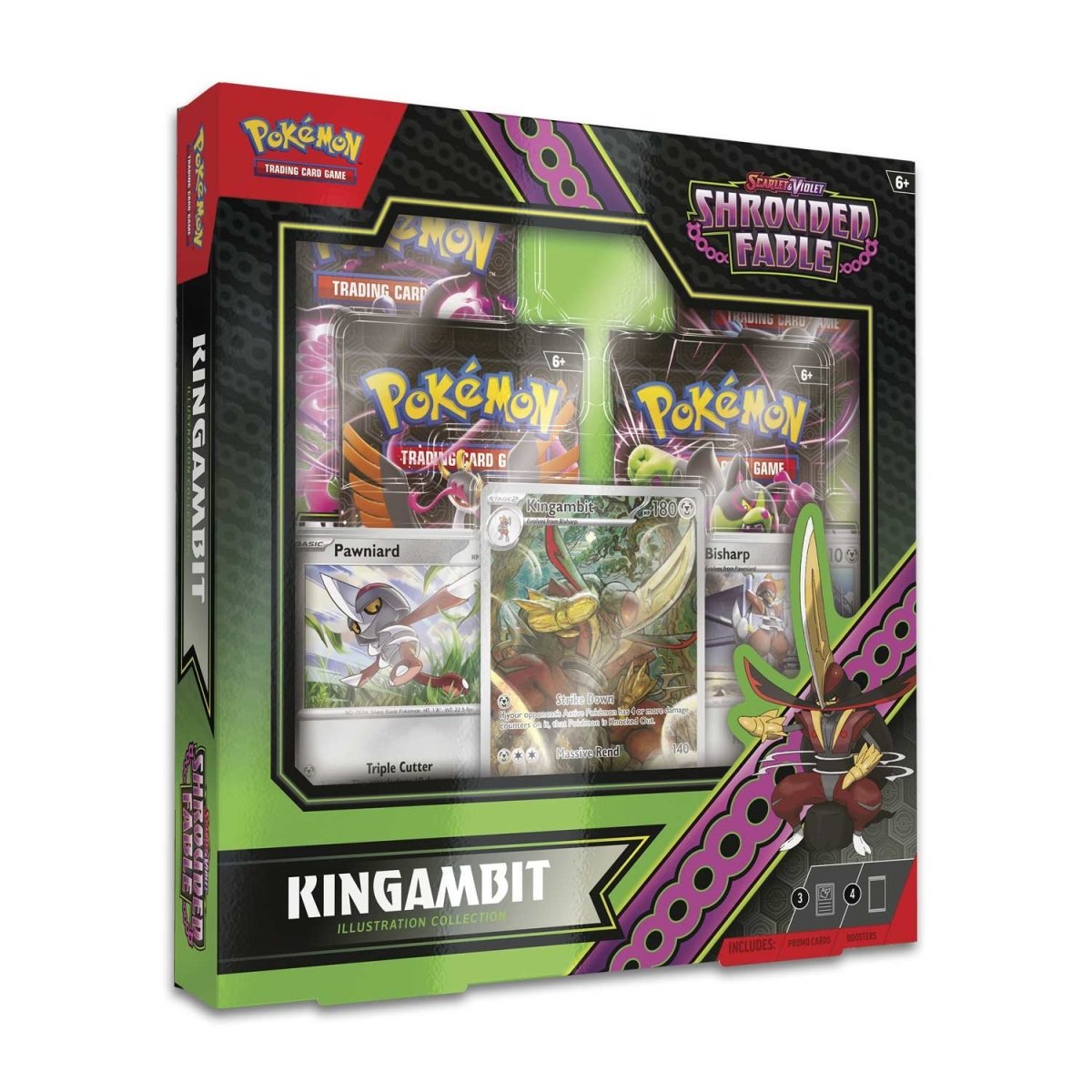 Pokémon TCG: Shrouded Fable Kingambit Illustration Collection