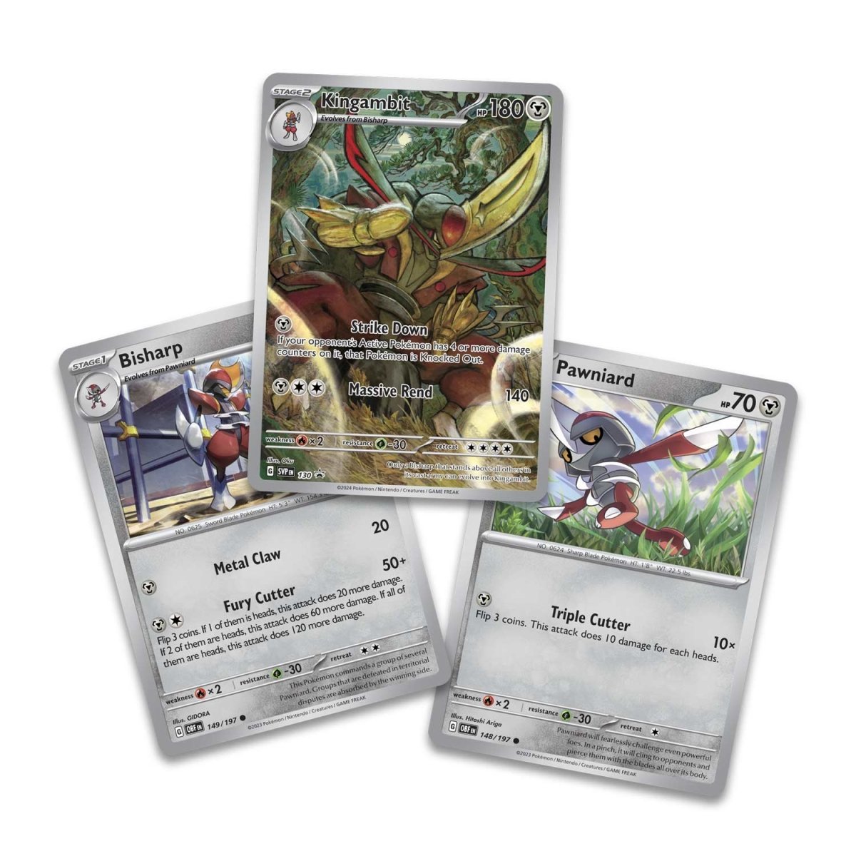 Pokémon TCG: Shrouded Fable Kingambit Illustration Collection