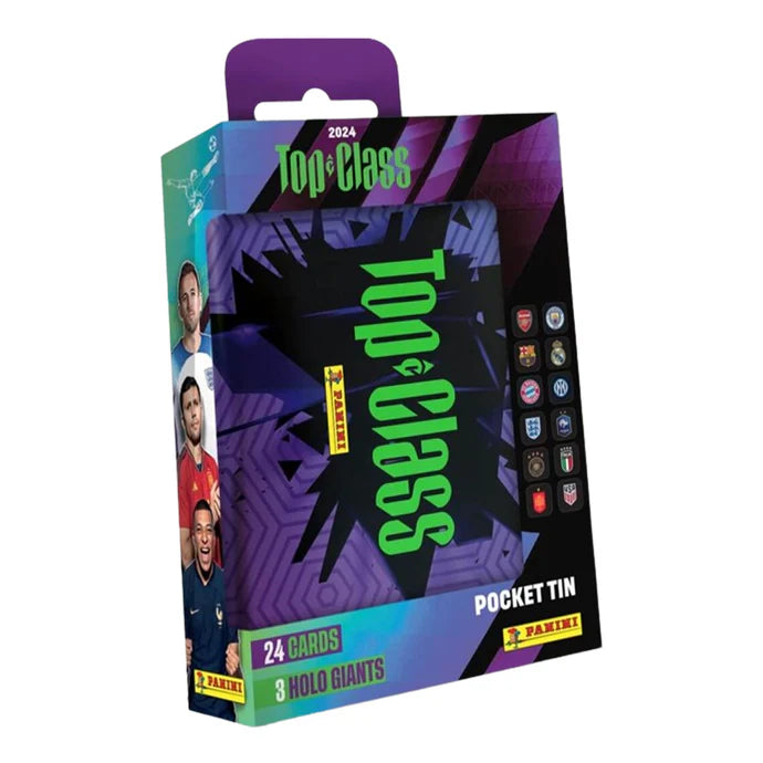 2024 Panini FIFA Top Class Soccer Collectors Tin (Assorted)
