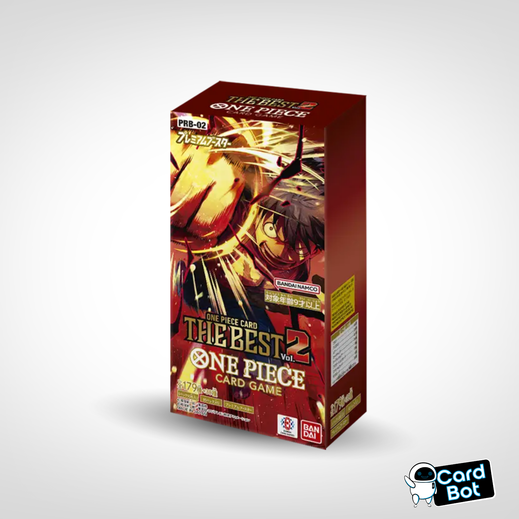 One Piece Card Game PRB-02 The Best Vol.2 Booster Box (Japanese) One Piece Card Game PRB-02 The Best Vol.2 Booster Box (Japanese)
