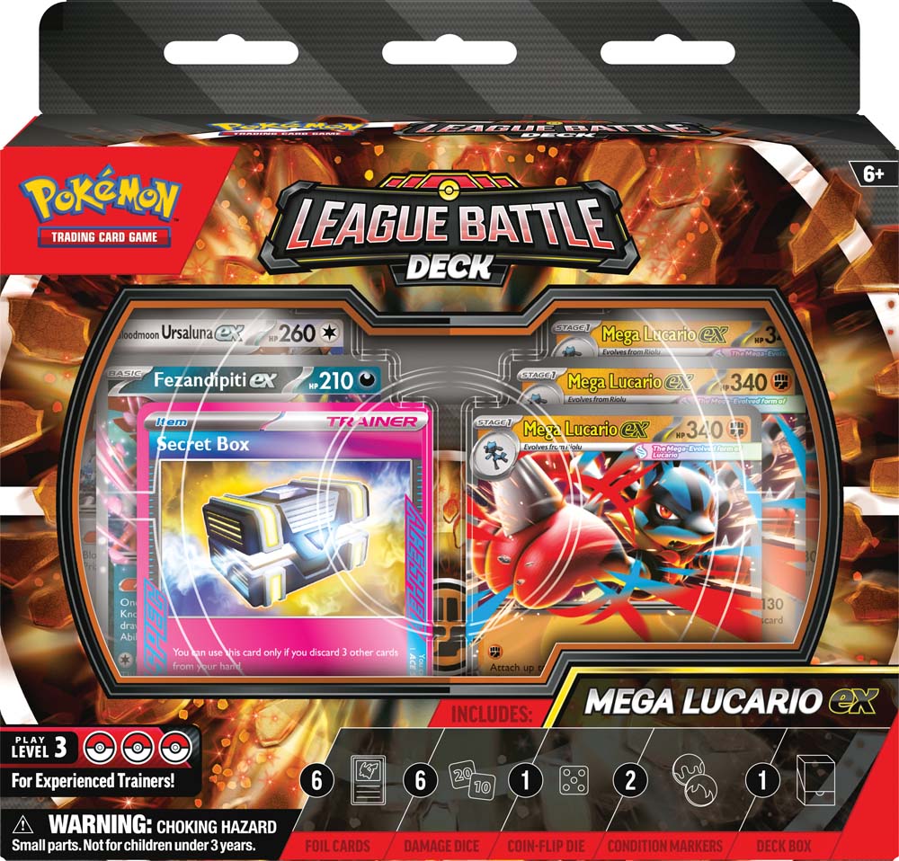 Pokémon TCG: Mega Lucario ex League Battle Deck