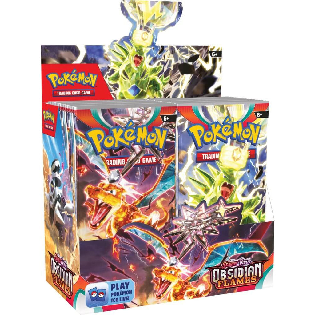Pokémon TCG: Scarlet & Violet—Obsidian Flames Booster Box (36 Packs)