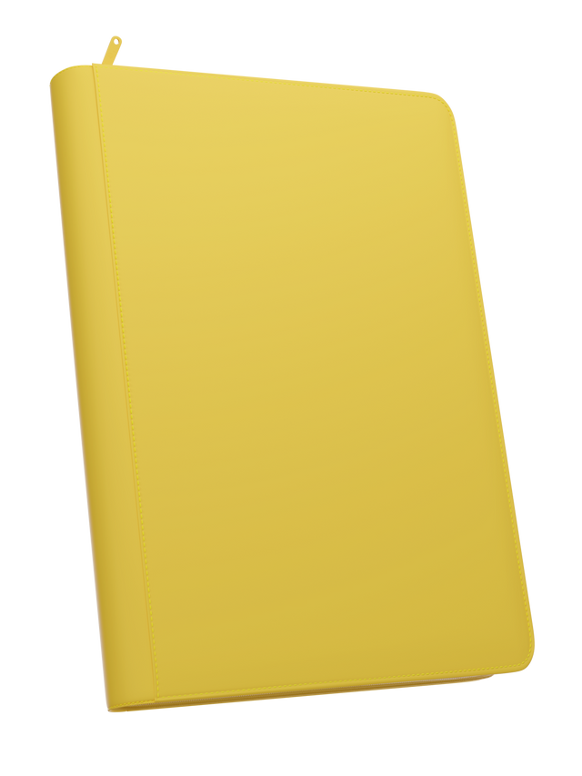 Palms Off Gaming STEALTH 9 Pocket Zip Trading Card Binder - Yellow