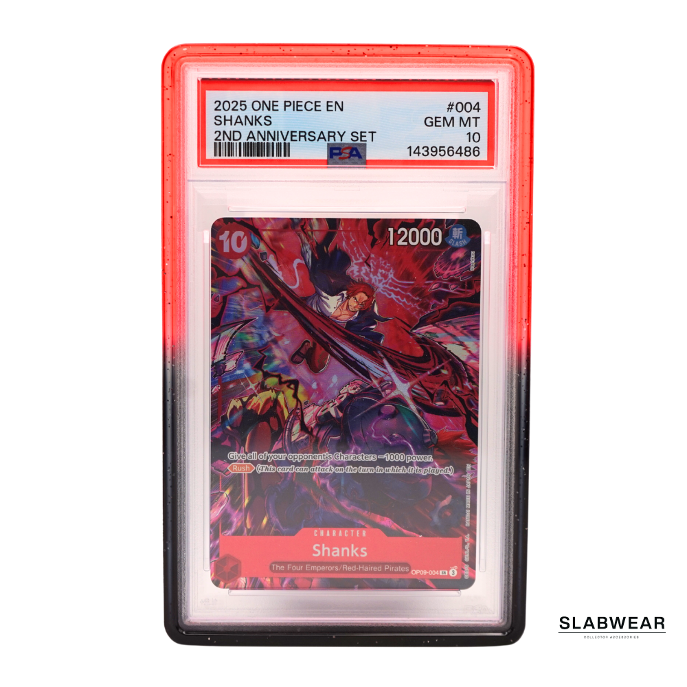 Slabwear Graded Bumper (PSA Size) - Magma Storm