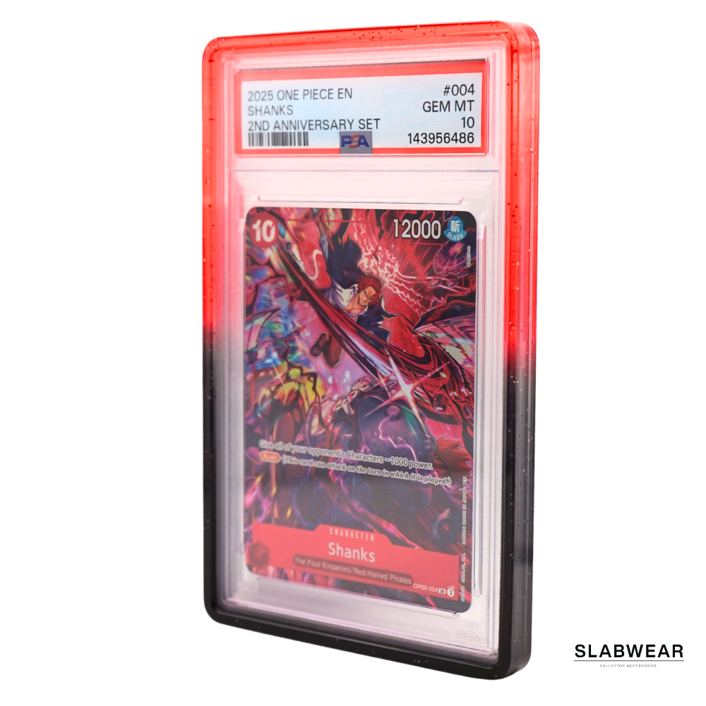 Slabwear Graded Bumper (PSA Size) - Magma Storm