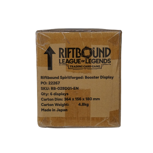 Riftbound: League of Legends TCG Spiritforge Case (6x Booster Boxes)