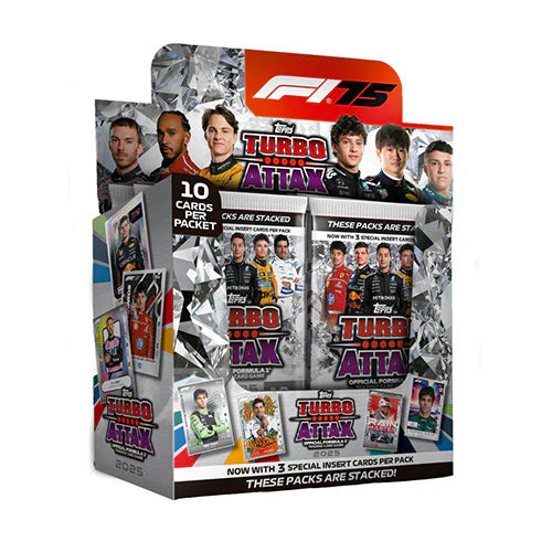 2025 Topps Turbo Attax Formula 1 Booster Box