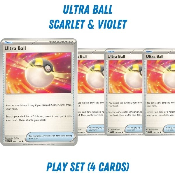 Pokmon TCG Trainer Playset - Ultra Ball (Scarlet & Violet) Pokmon TCG Trainer Playset - Ultra Ball (Scarlet & Violet)