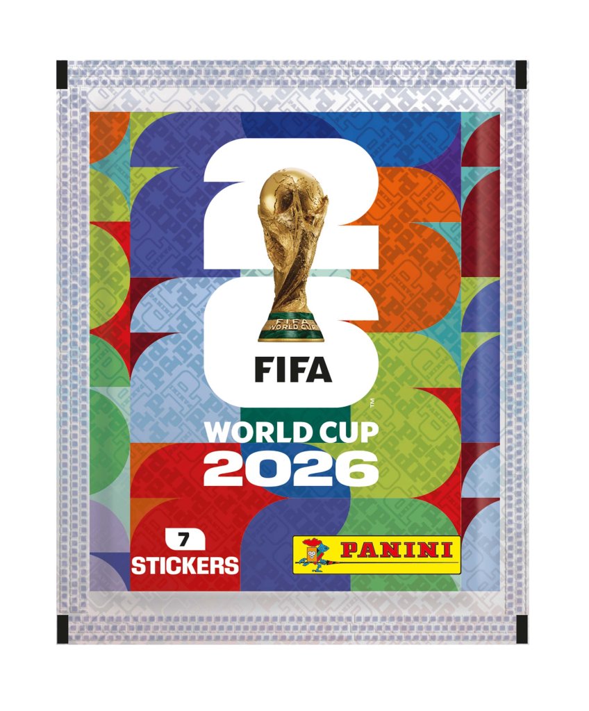 2026 Panini FIFA World Cup Soccer Sticker Collection 50-Pack Box