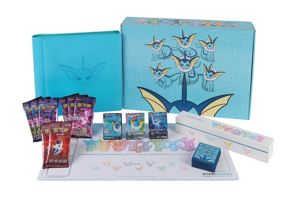 Pokemon TCG Eeveelution Gift Box - Vaporeon (Simplified Chinese)