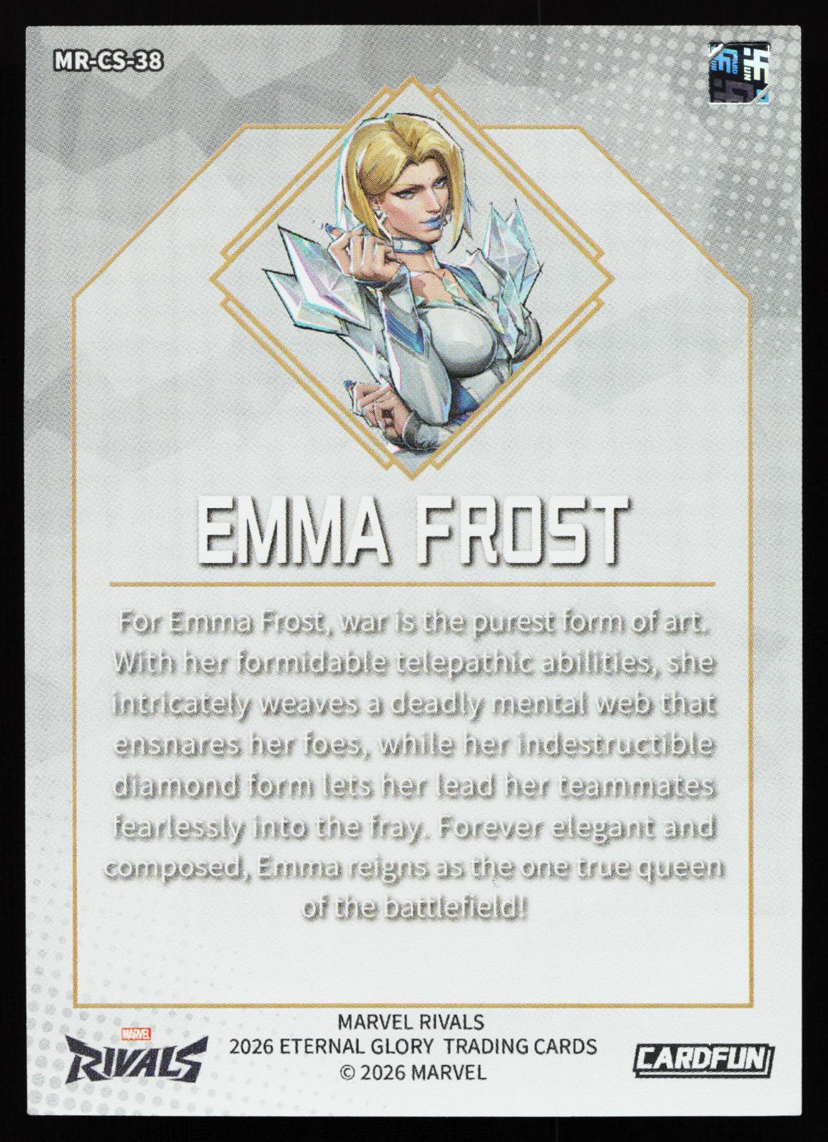 Cardfun Marvel Rivals - MR-CS-38 Emma Frost back