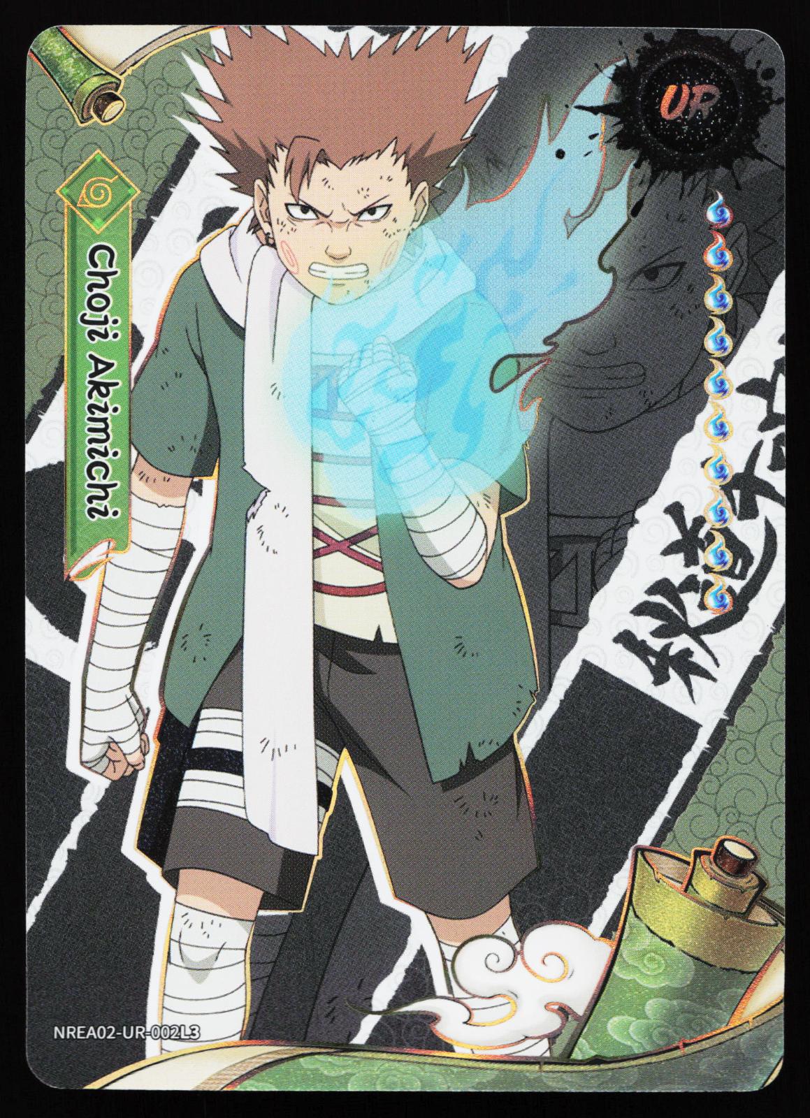 Naruto Kayou Earth Scrolls Series 2 Choji Akimichi NREA02-UR-002L3 Ultra Rare