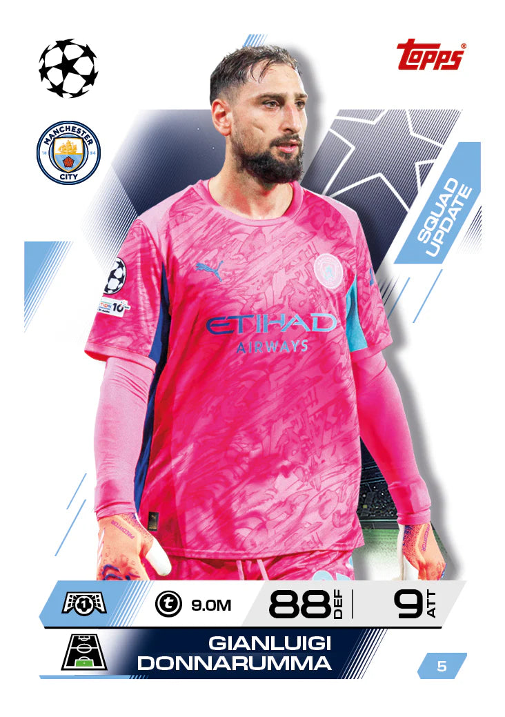 2025-26 Topps Soccer UCC Match Attax EXTRA Booster Box (24 Packs)