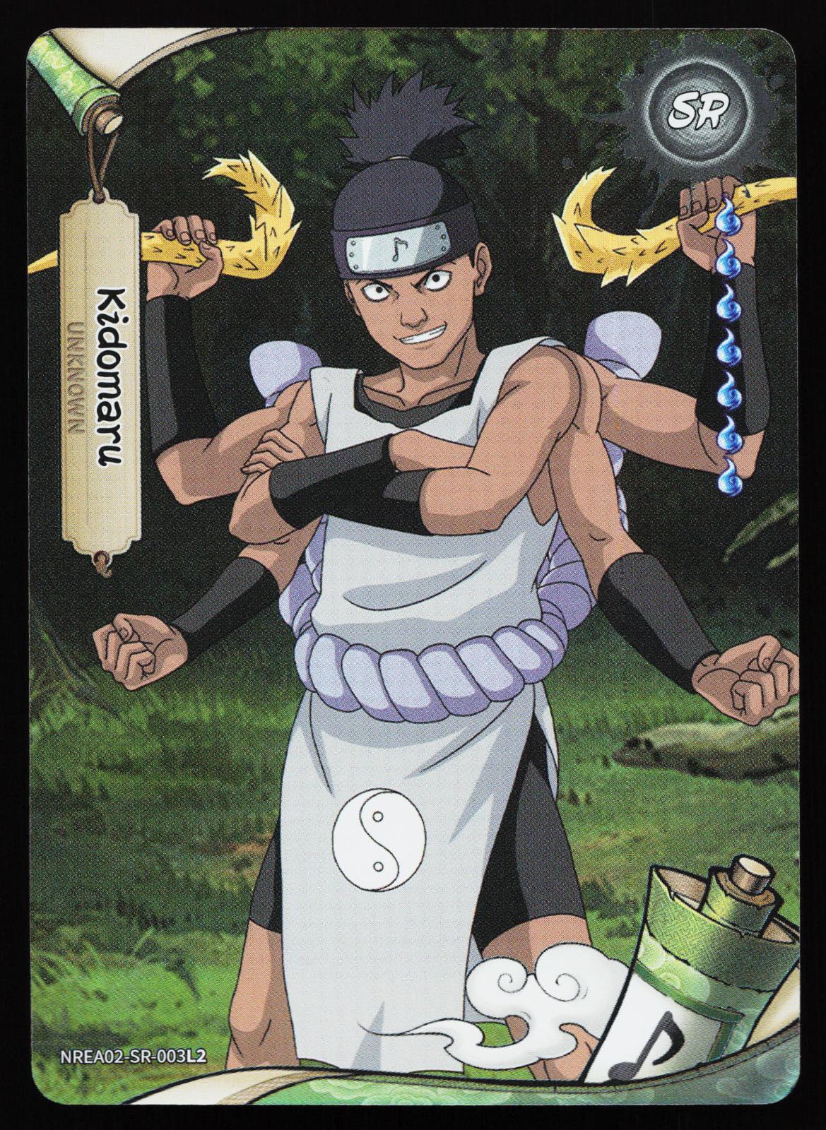 Naruto Kayou Earth Scrolls Series 2 Kidomaru NREA02-SR-003L2 Super Rare