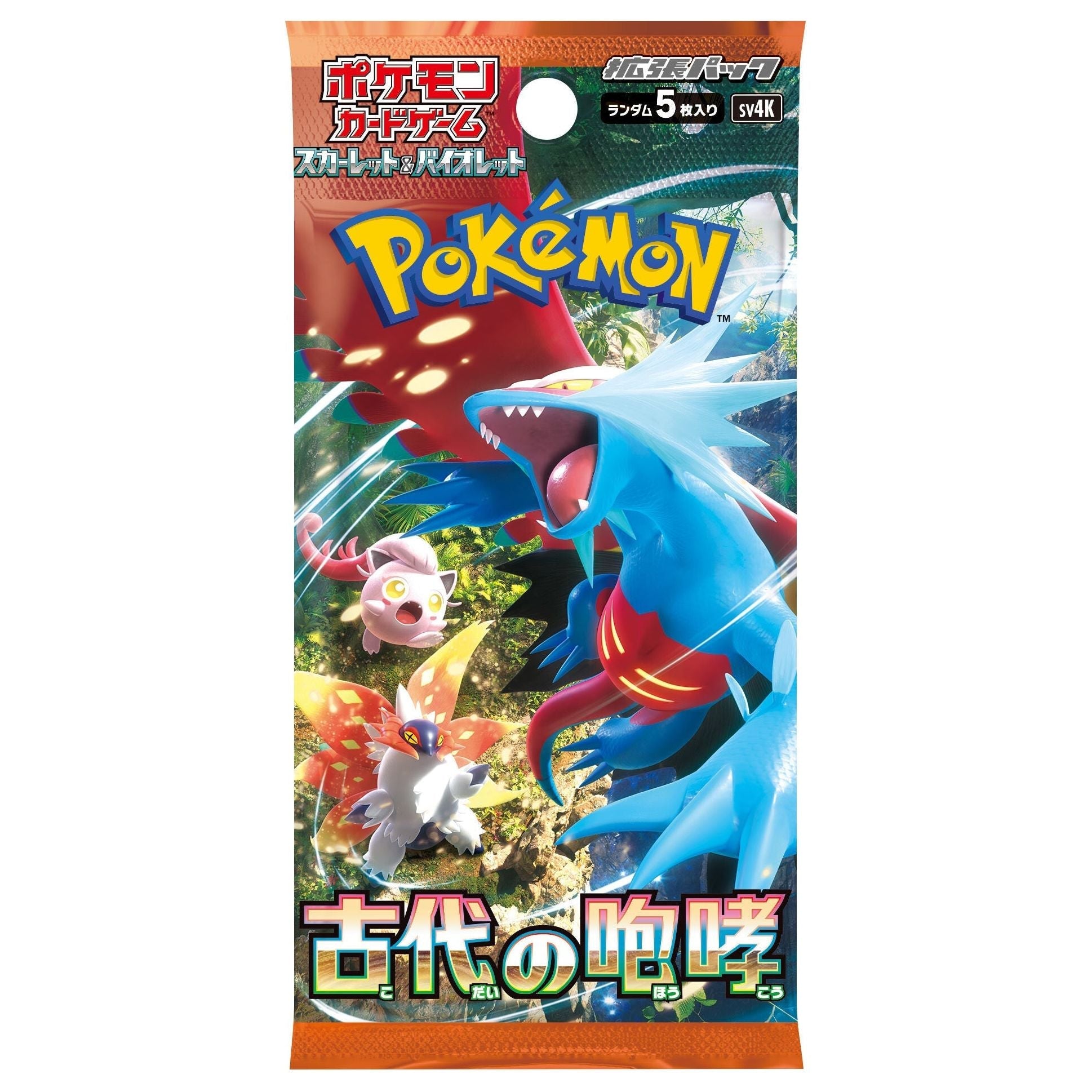 Pokémon TCG: Scarlet & Violet SV4K – Ancient Roar Booster Pack (Japanese)