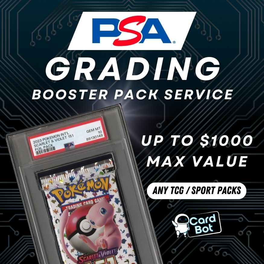 PSA Grading - Booster Pack Service (Coming Soon)