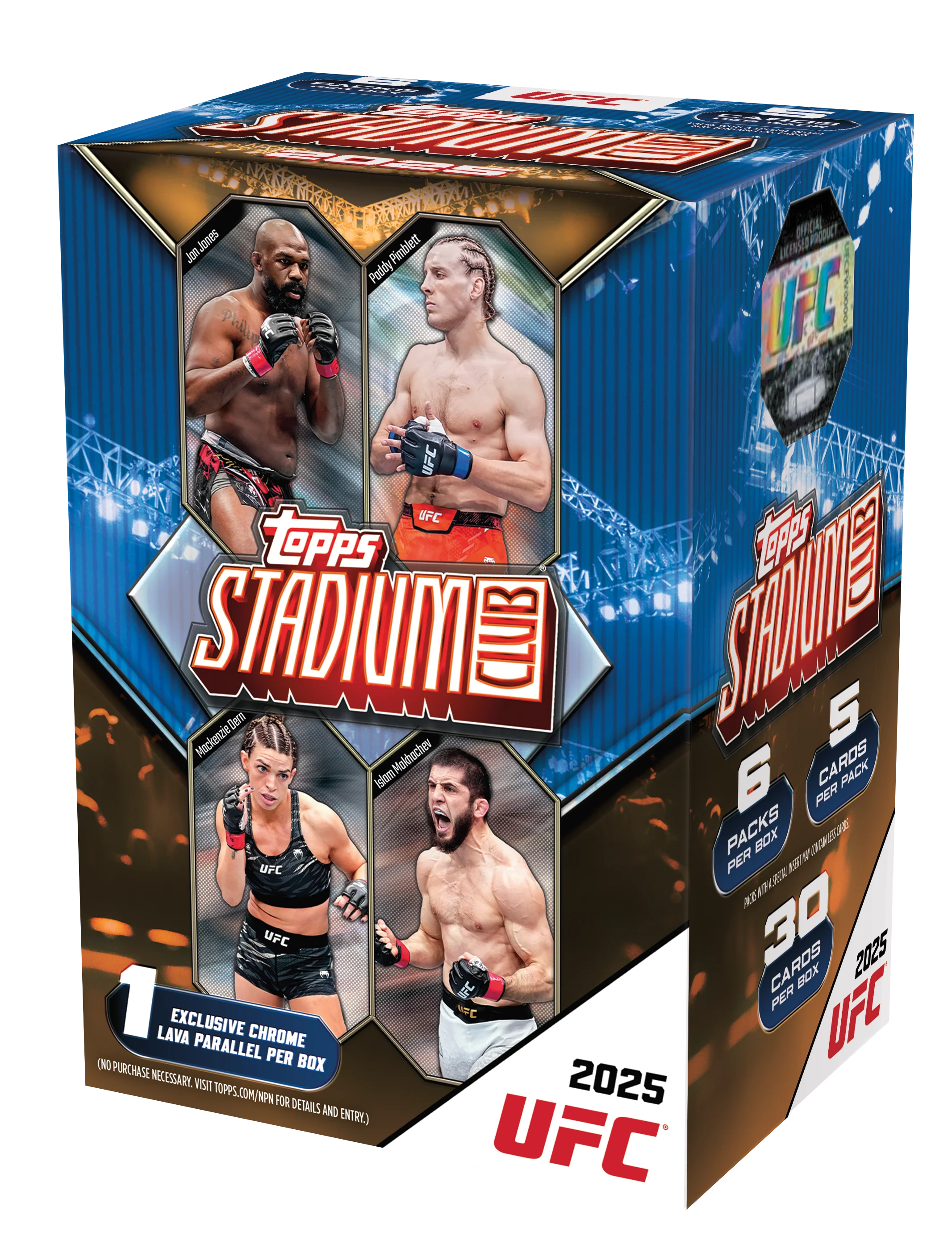2025 Stadium Club UFC - Value Box